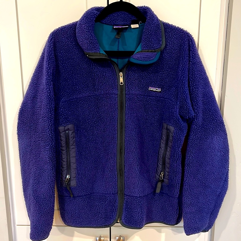 Vintage Patagonia fleece zip up